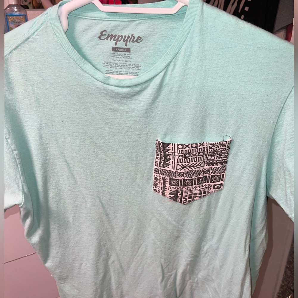 Turquoise empyre tee